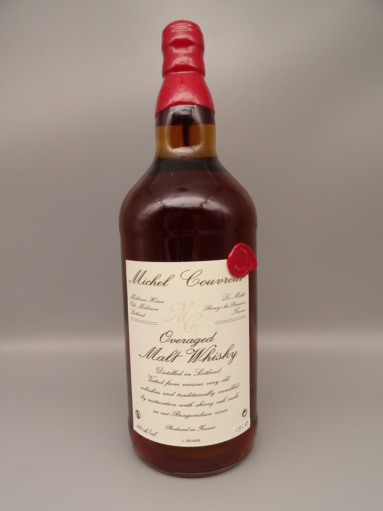 Michel Couvreur OVERAGED à son degré naturel Cask Strength 52% Magnum 1,5l