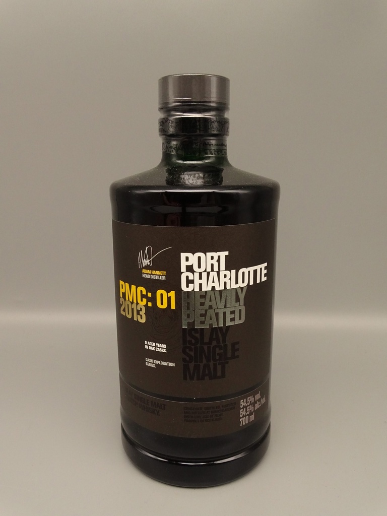 Port Charlotte PMC:01 2013 5y Pomerol Cask Red Wine Finish 54,5%