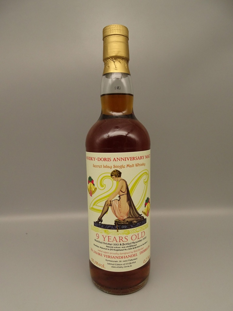 Secret Islay 2013/2022 9yo PX Hogshead Christmas Malt 55,1%