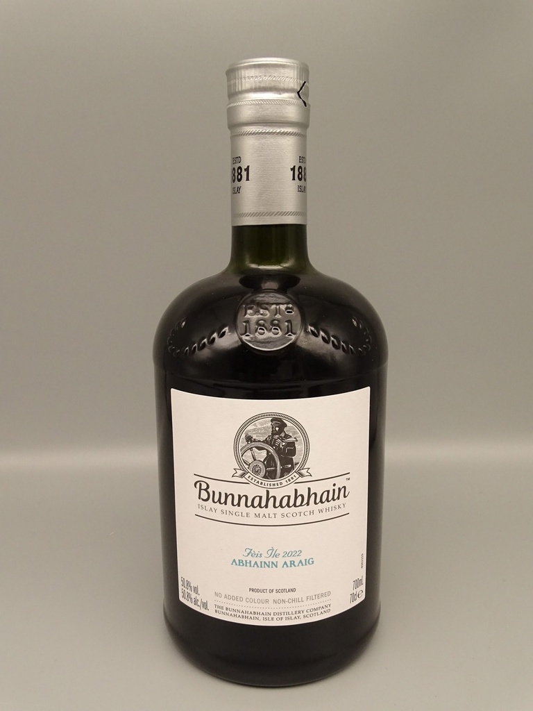 Bunnahabhain Abhainn Araig Feis Ile 2022 PX Octave 50,8%