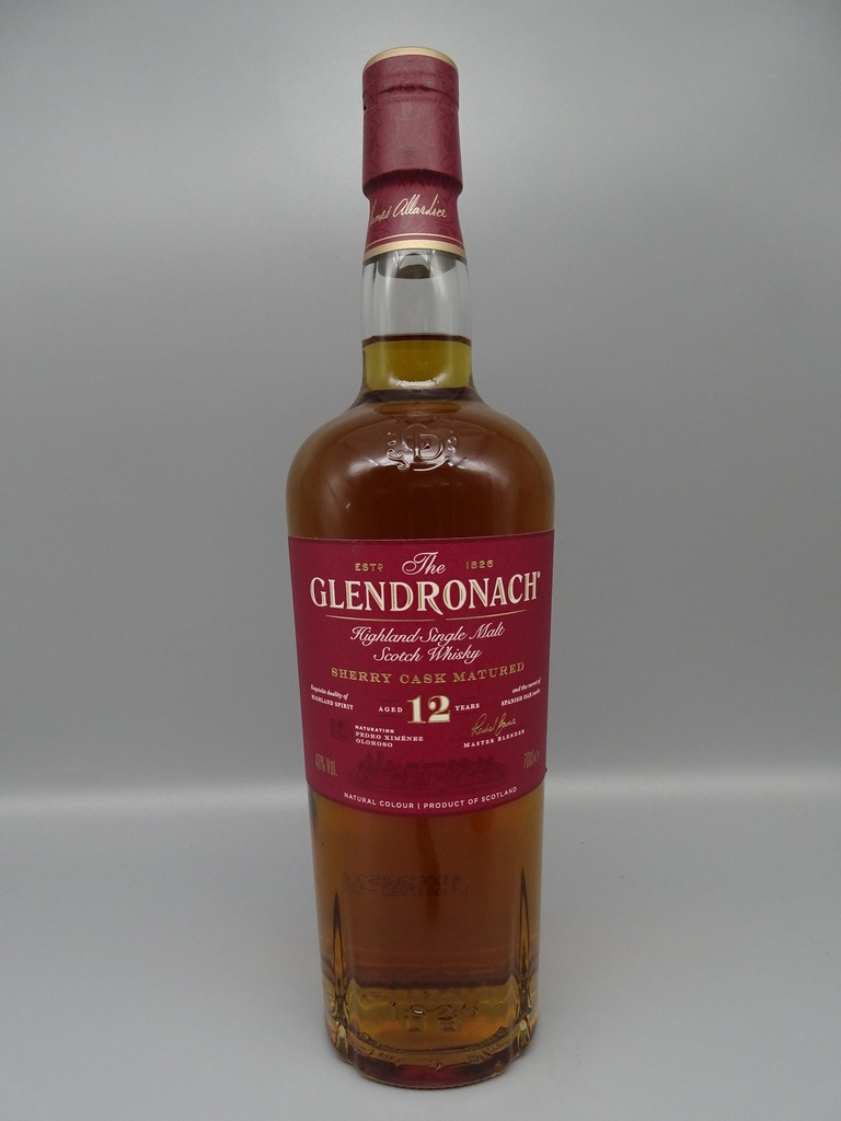 Glendronach 12yo PX & Oloroso Sherry Casks 43%