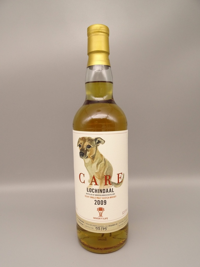 LOCHINDAAL 2009/2020 10yo CARE Fresh Bourbon Barrel 62,6%
