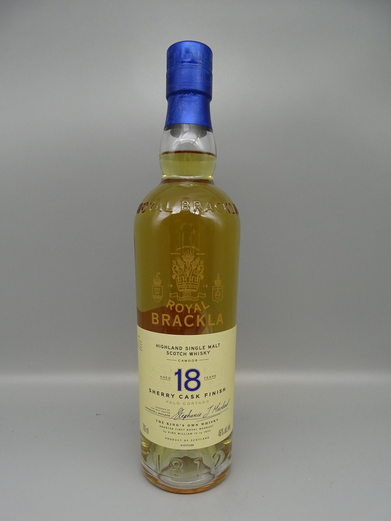 Royal Brackla 18yo Palo Cortado Finish 46%