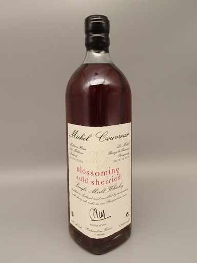 Michel Couvreur BLOSSOMING AULD SHERRIED Single Malt (bottled 24.3.2025!) 45%