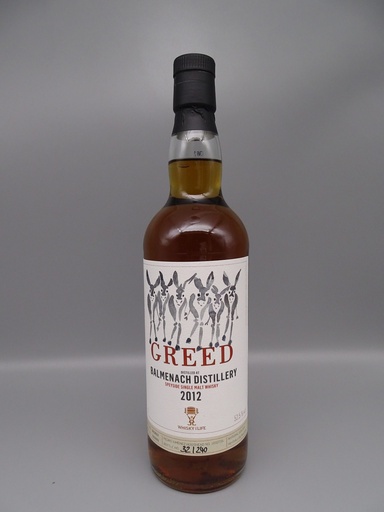 [P0006105] Balmenach 2012/2022 10yo GREED PX Hogshead No. 1032735 52,5%