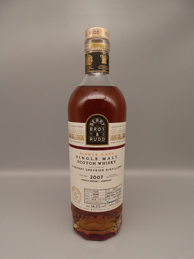 Secret Speyside 2007/2021 14yo Cask 1120 64,3%