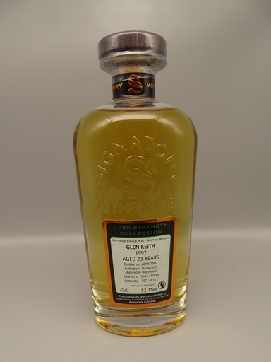 [P0006591] Glen Keith 1997/2021 23yo Bourbon Hogsheads No. 72593 + 72594 52,7%