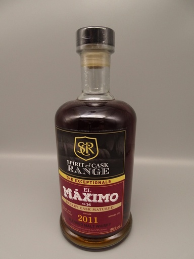[P0006442] El Maximo No. 14 1st Fill Sherry Casks 60,5%