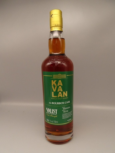 Kavalan Solist ex-Bourbon Cask 50-60% Cask Strength
