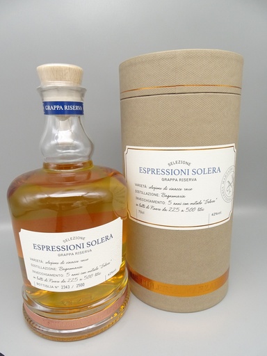 Espressioni SOLERA 5yo 2025 Tube 42%