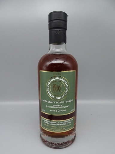 Tullibardine 12yo Spectrum 1.0 Sherry Casks 46%